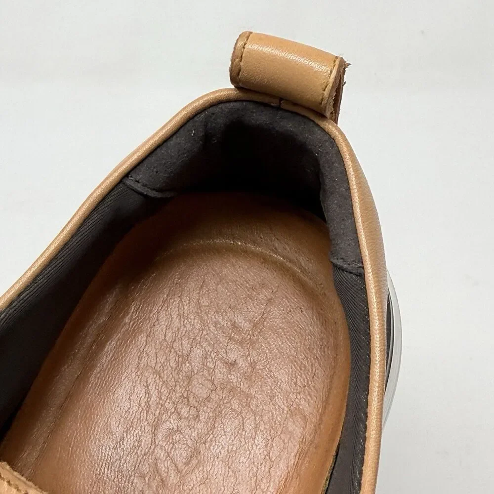 Wolf & Shepherd Crossover Longwing Oxford Shoes Mens 9.5 M Honey Brown Leather